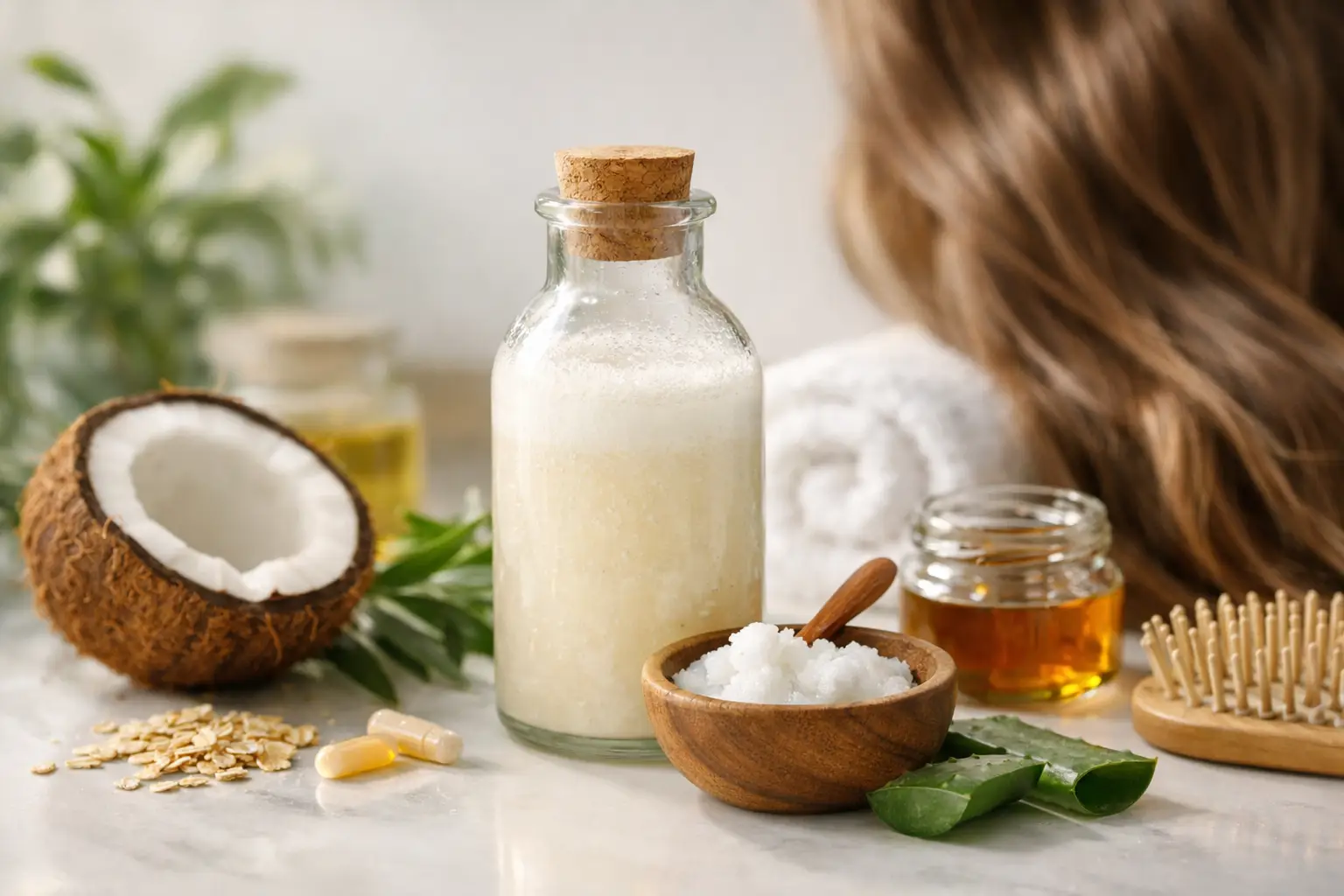 Shampoo casero para fortalecer el cabello