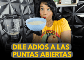 Tratamiento casero para puntas abiertas