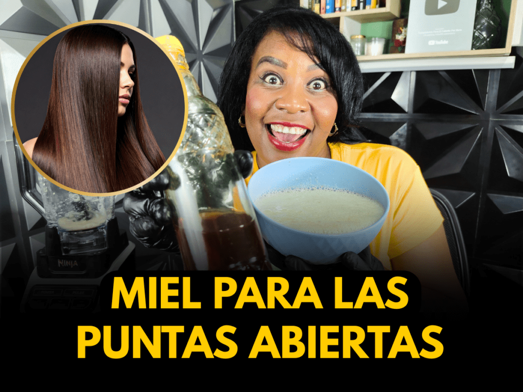 mascarilla de miel para puntas