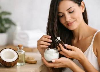 Cómo aplicar aceite de coco en el cabello